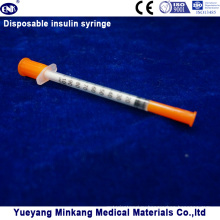 Одноразовые 1cc Инсулиновые шприцы на 0,5 мл Инсулиновые шприцы 0.3 куб. Инсулиновые шприцы (ЭНК-М-040)